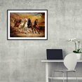 thumbnail image 4 of Cuadros Decorativos Pintura de diamante 5D DIY serie de caballos y animales pintura Ehuebsd de diamante redondo completo decoración del hogar regalo pintura colgante 40x30cm, 4 of 8