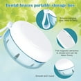 thumbnail image 4 of Boîte à Dentier Réutilisable Portable en Silicone Durable avec Trous d'Évent, Mini Boîte de Rangement Étanche Premium pour Maison Voyage Bureau, 4 of 8