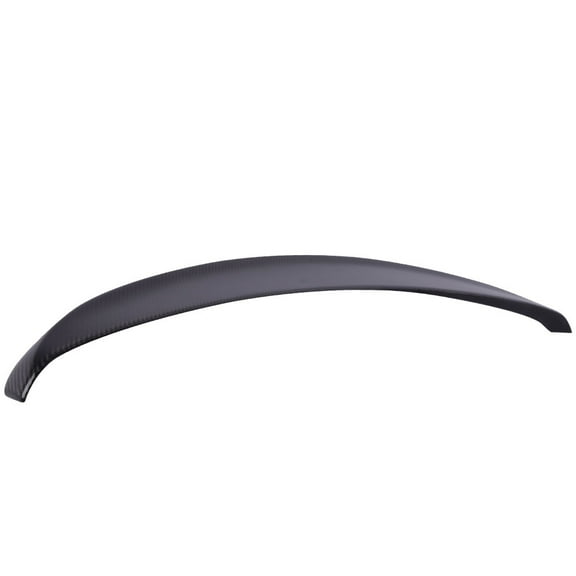 Ikon Motorsports Compatible with 07-13 Mercedes-Benz S Class W221 Sedan Carbon Fiber CF Trunk Spoiler