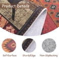 thumbnail image 5 of Kzaei 5'x7' Area Rug for Living Room, Rustic Cabin Non-Slip Low Pile Print Pattern Southwestern Rug, 5 of 6