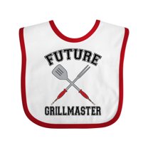 Inktastic Future Grillmaster Bbq Grilling Boys or Girls Baby Bib