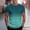 Mint Green, variant on Fnnxeal Mens T-Shirts Crew Neck Summer Short Sleeve Casual Striped Mint Green Shirts for Men Size XL