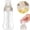 Beige, variant on Clearance Sale!Black Kitchen Squeeze Sauce Dispenser Bottle, PE Plastic, Countertop Salad Dressing Storage Container