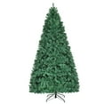 thumbnail image 4 of Costway 8Ft Pre-Lit Hinged PVC Artificial Christmas Tree w/ 430 LED Lights & Stand Green, 4 of 9