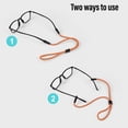 thumbnail image 4 of Nonslip Polyester Glasses Cord Eyeglass Lanyard Holder Strap Double Hole Design For Night Jogging And Night Sports, 4 of 8