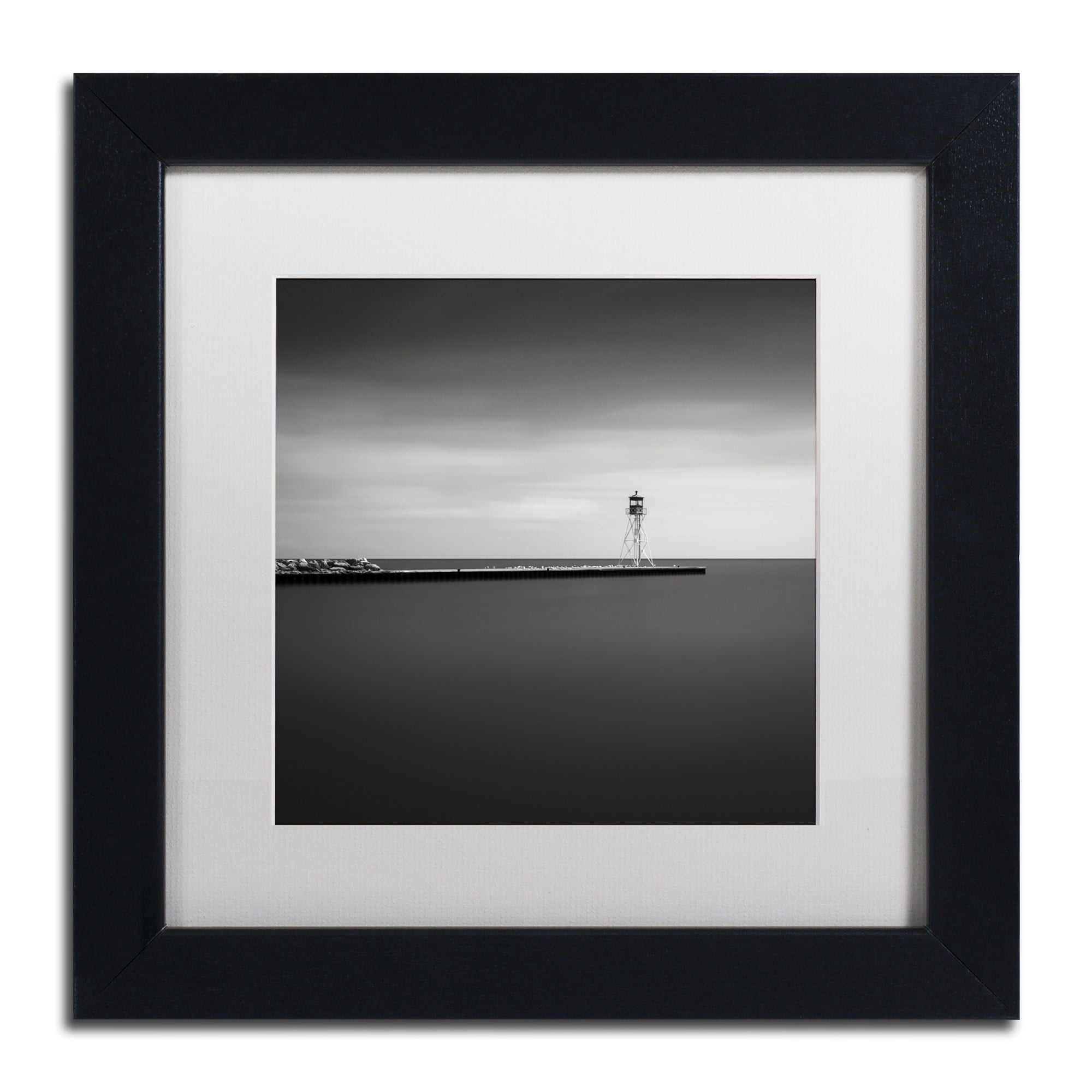 Dave MacVicar 'Erieau 1' Matted Framed Art