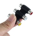 thumbnail image 3 of Acoplador de cable RCA hembra a hembra de Unique Bargains 3, 3 of 3