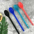 thumbnail image 1 of SPRING PARK Silicone Mixing Spoon Long Multicolored Nonstick Kitchen Spoon Silicone Serving Spoon Heat-resistant Stirring Spoon for Kitchen Cooking Baking Stirring Mixing Tools, 1 of 7