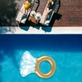 thumbnail image 4 of BKER Inflatable Ring Pool Float Swim Ring For Swimming Pools Beaches & Summer Parties, 4 of 7