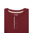 thumbnail image 2 of Garanimals Toddler Boys Waffle Henley Shirt with Long Sleeves, Sizes 18M-5T, 2 of 3
