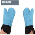 thumbnail image 4 of 2 guantes antiescaldaduras para niños, manoplas para horno, manoplas para niños, guantes para barbacoa, manoplas de silicona para horno, manopla para barbacoa, guantes para asar, guantes par, 4 of 5