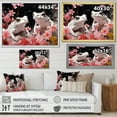 thumbnail image 4 of Designart "Minimalist Toads In Frog World I" Frogs & Toads Floater Framed Canvas Wall Art, 4 of 5