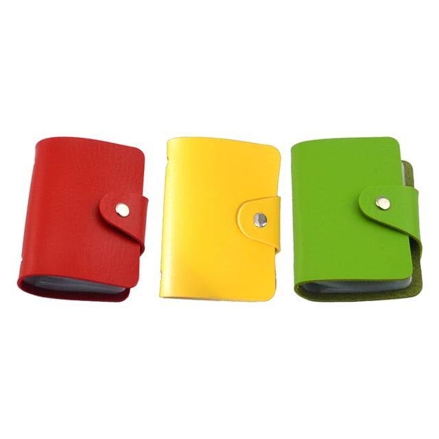 Tarjetero, funda protectora de plástico transparente para tarjetero pequeño, versión unisex