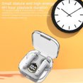 thumbnail image 6 of Wireless Earbuds, Hwkond New Transparent Bluetooth Headphones With Extended Battery Life,Power Digital Display, Smart Noise Reduction Call, In Ear Wireless Sports Earphones, White, Up to 60% Off, 6 of 8