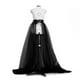 thumbnail image 4 of Falda larga Colco Tul Hinchada para Boda Mujer Negro, 4 of 7