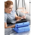thumbnail image 3 of UGREEN Support de Tablette pour Genoux, Support de Tablette Doux pour Lit avec 3 Angles de Vision Réglables Compatible avec iPad Pro 9.7, 10.5, 11, 12.9 Air Mini 5 4 3 2 Liseuse Bleue, 3 of 8