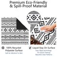 thumbnail image 4 of Premium Boho Design Non-Slip Playing Mat for Game Nights 31.5x31.5 Inch Rubber Mahjong Surface with Quiet Features for Card Games and Board Games, 4 of 7