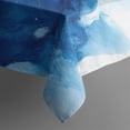 thumbnail image 5 of Blue Marble Pattern Square Tablecloth,Waterproof Square Table Cover,Wipeable Spillproof Washable Table Cover for Home Kitchen Party Decor 60"x60"(152x152cm), 5 of 6