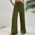 thumbnail image 6 of Cotton Linen Pants Women Summer Short Women'S Plus Size Casual Summer Pants Size 20 Capri Pants For Women Jeans Fleece Wide Leg Cargo Sweatpants Women Womens Trousers Dress Pants Tummy Control, 6 of 6