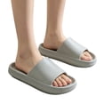 thumbnail image 2 of Mfakffe Shower Shoes Open Toe Non Slip Slides Comfortable Quick-Dry Slip on Sandals Lightweight Home Slippers, 2 of 5