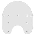 thumbnail image 2 of Memphis Shades MEP6260 Clear Windshield (Replacement Plastic For Harley-Davidson 17" Replacement Shield Heritage/Fatboy), 2 of 4