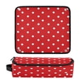 thumbnail image 6 of Hair Tools Storage with Heat Resistant Mat- Cute Polka Dots Printed Curling Iron Travel Bag/Flat Iron Case for Women, 6 of 8