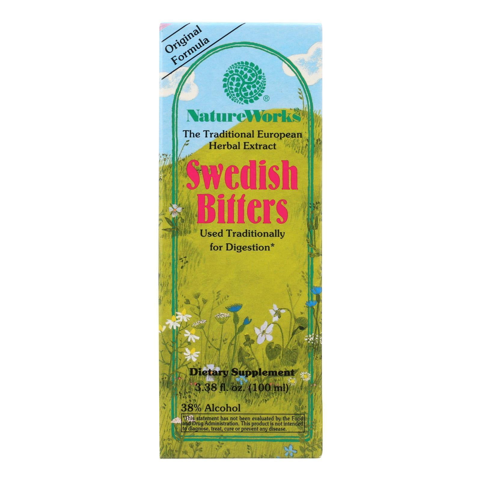 NatureWorks Swedish Bitters Extract Original Formula 3.38 oz