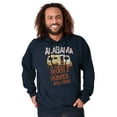 thumbnail image 5 of Alabama Mobile Homes Welcome Funny Unisex Plus Size Hoodie Brisco Brands 2X, 5 of 6