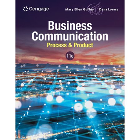 Business Communication: Process & Product (Hardcover)