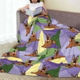thumbnail image 6 of Vsdgher German Shepherd Dog Ultra-Soft Micro flannel Blanket Throw Blankets for Couch Sofa, Bed (4 sizes)-40"x30", 6 of 7