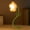 Yellow, variant on Sentmoon Flower Lamp Unique Wireless Flower Desk Lamp Flexible Gooseneck Rechargeable LED Lamp with USB Charging Port 7 Color Modes and Stepless Dimming for Office Desk Decor Mood Lighting