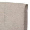 thumbnail image 5 of Bowery Hill Tufted King Panel Bed in Beige, 5 of 5