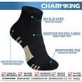 thumbnail image 4 of Bas de Compression pour Femmes et Hommes Circulation (3/6/7 Paires) 15-20 mmHg Est Idéal pour la Course Athlétique et le Cyclisme, 4 of 7