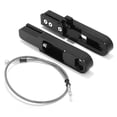thumbnail image 2 of 6"-9" Bolt on Swingarm Extensions Chain Brake Line for Yamaha YZF R6 2003 2004 2005, 2 of 3