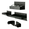 thumbnail image 1 of Caja de herramientas de 4 piezas Conjunto de bandeja versátil de estructura de metal Organizador de herramientas pesadas para taller Accesorios de, 1 of 8