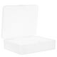 thumbnail image 2 of Caja de almacenamiento organizadora de plástico transparente vacío rectangular, contenedores con tapas para artículos pequeños y otros proyectos artesanales, 6 uds., 2 of 5