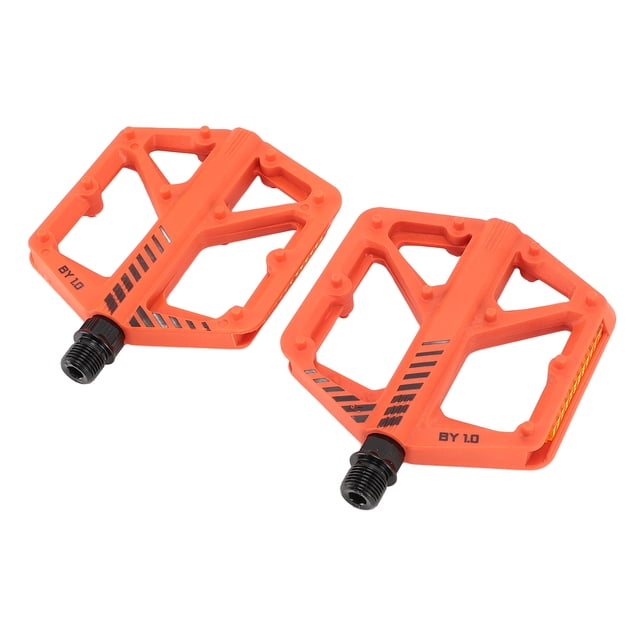 Pedales de Bicicleta, 1 Par de Pedales Planos para Bicicleta de Montaña y Carretera Con Clavos Antideslizantes, Pedal de Bicicleta Ultrafuerte, Ligero Universal para la Bictleta