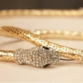 thumbnail image 4 of SIfdSeng Fashion Exaggerated Dual-Purpose Gold / Sliver Long Shape Snake Necklace, 4 of 5