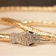 thumbnail image 4 of Fiudx Collar Exagerado con Elegante Diseño de Serpiente En Oro y Plata, Llamativo Detalle de Diamantes de Imitación, Longitud Versátil de 88 Cm, Ideal para Fiestas y Eventos Informales, Accesorio Uni, 4 of 5