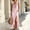 Pink, variant on Women's Maxi Dress, Casual V-Neck Sleeveless Striped Print with Side Split, Loose Bohemian Split Dress for Summer Beach or Vacation, 2026 New Limited-time Offer