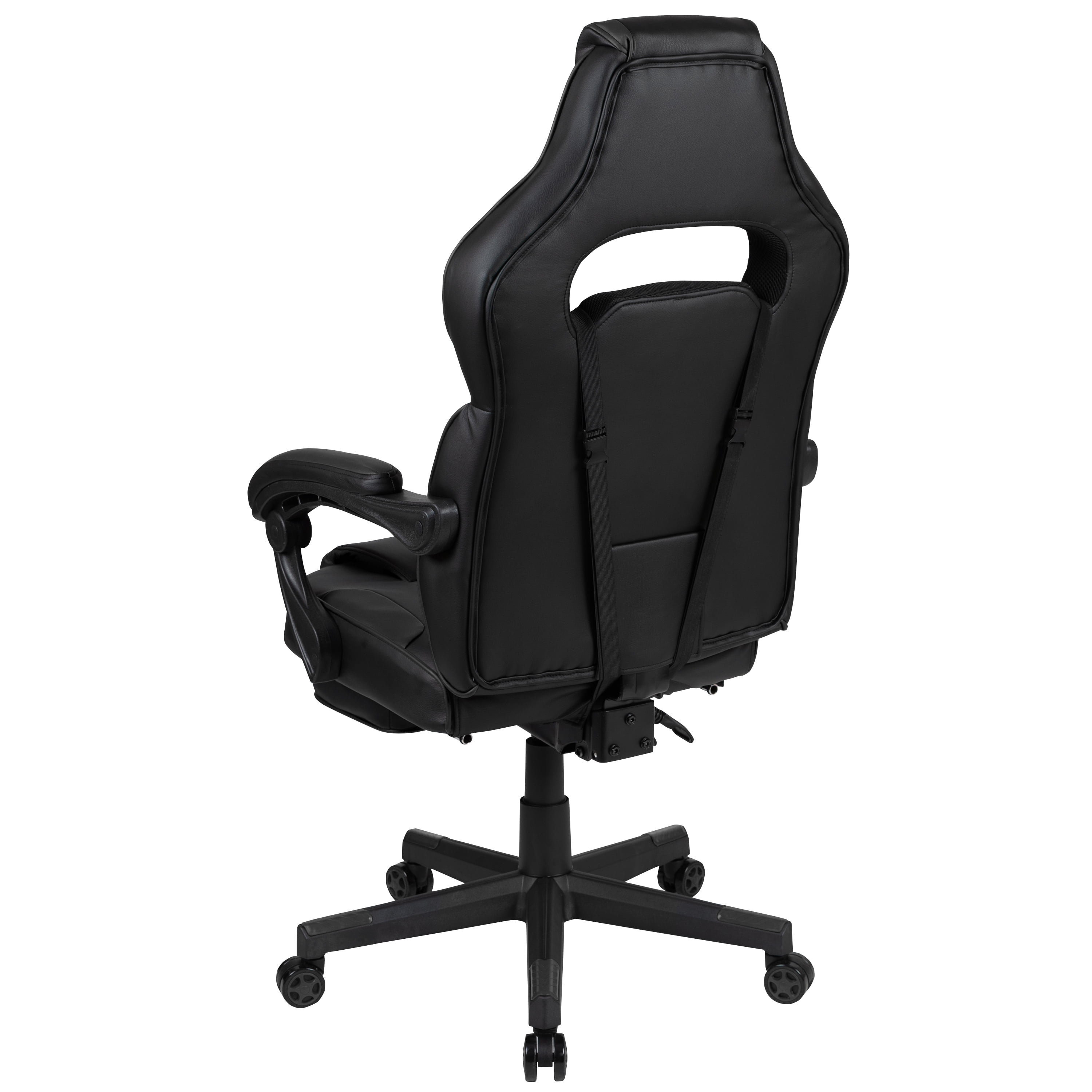 Arc Tetra 4.0 Gaming Chair Outfitted With Footrest, Headrest, Lumbar  Support Massage Pillow, Reclining Seat/Arms