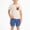 Beige, variant on Eltusu Boys Cotton Outfit Sets, Comfort Elastic Waist Short Sleeve Crew Neck T-Shirts & Shorts Sets Blue Size 7-8 T
