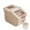 B, variant on Airtight Pet Food Storage Container,Sealed Bucket for Dry Food, Dog & Cat Food Storage Container with Freshness Lock, Ideal for Rice, Grain, Flour, Snacks, and Pet Food Storage(18.62*12.12*14.96Inch)