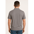 thumbnail image 3 of Expert Brand Men's Oxymesh™ Dry Fit Athletic Polo Shirt, Steel, Medium, 3 of 7