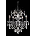 thumbnail image 1 of Elegant Lighting Athena 18" 5 Light Spectra Crystal Chandelier, 1 of 2