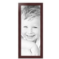 thumbnail image 2 of ArtToFrames 10" x 25" Cherry Picture Frame, 10x25 inch Red MDF Poster Frame (WOM-4643), 2 Pack, 2 of 7