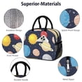 thumbnail image 4 of Nebula Cosmic Space Geek Lunch Bag – Celestial Outer Space Thermal Cooler Tote, 4 of 7