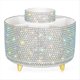 thumbnail image 1 of Organizador de Accesorios de Escritorio con Brillantes para Mujeres y Adolescentes, Soporte para Bolígrafos y Brochas de Maquillaje con 5 Ranuras, Color, 1 of 5
