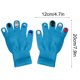 thumbnail image 2 of Guantes de Invierno Tejidos, Adornos de Cristal de Colores Variados, Mitones de Ganchillo de Dedo Completo con Buena Elasticidad para Niñas, Niños, Mujeres, 2 of 6