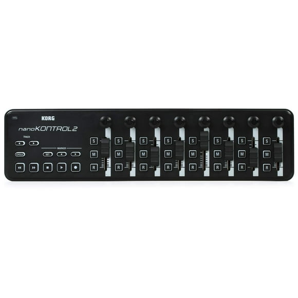 Korg nanoKONTROL2 Contrôleur MIDI USB Mince en Ligne (Noir)